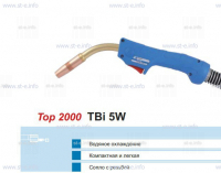 Горелка для полуавтоматической сварки TBi 5W-blue-ESW, длина 3 метра - st-e.info - Тюмень