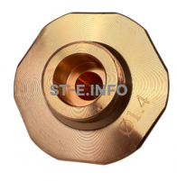 Сопло шестигранное для лазерной резки Raytools д.2,0 мм арт. BD32-15-20-S - st-e.info - Тюмень