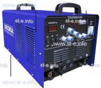 Универсальная установка аргонно-дуговой сварки BRIMA TIG 250 (220) ac/dc - st-e.info - Тюмень