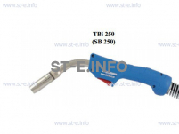 Горелка для полуавтоматической сварки TBi 250-blue-ESG, длина 5 метров - st-e.info - Тюмень