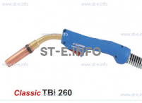 Горелка для полуавтоматической сварки TBi 260-blue-ESG, длина 4 метра - st-e.info - Тюмень