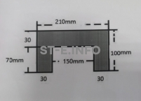 Гофрозащита усиленная 7000x210x30 для станков  - st-e.info - Тюмень