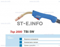 Горелка для полуавтоматической сварки TBi 5W-blue-ESW, длина 4 метра - st-e.info - Тюмень