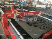 Портальный станок скоростной плазменной резки метала ST-1325UF - st-e.info - Тюмень