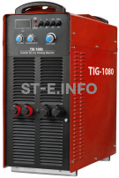 Сварочный аппарат для аргонодуговой сварки TIG-1080 - st-e.info - Тюмень