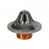 Сопло двойное хромированное 1,4 мм арт. 1572361-1.4 - st-e.info - Тюмень