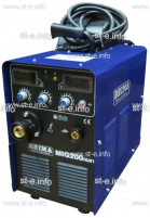 Сварочный полуавтомат инверторный Brima  MIG-200 с горелкой - st-e.info - Тюмень