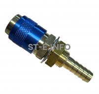 Разъем быстросъемный синий М8 - st-e.info - Тюмень