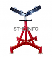 Роликовая опора для труб ST-V1 - st-e.info - Тюмень