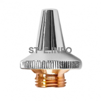 Сопло двойное хромированное 3D д.0,8 мм арт.120GJT0208  - st-e.info - Тюмень