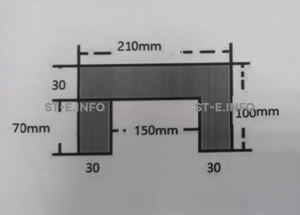 Гофрозащита усиленная 7000x210x30 для станков  - st-e.info - Тюмень