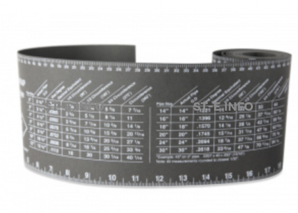 Лента для разметки труб 128mm*2130mm GOLD PREMIUM - st-e.info - Тюмень