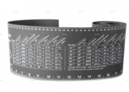 Лента для разметки труб 100mm*1830mm - st-e.info - Тюмень