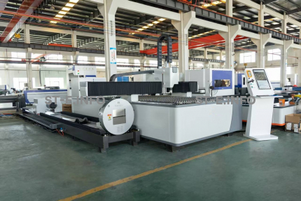 ЛАЗЕРНЫЙ СТАНОК ДЛЯ РЕЗКИ МЕТАЛЛА ST-3015RP (3000*1500мм) 3kWt RAYCUS с возможностью резки труб - st-e.info - Тюмень