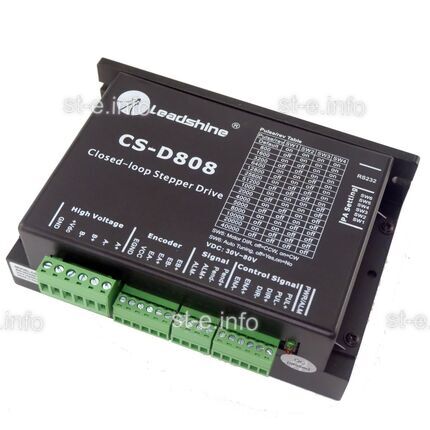  Серводрайвер шаговый CS-D808 Leadshine - st-e.info - Тюмень